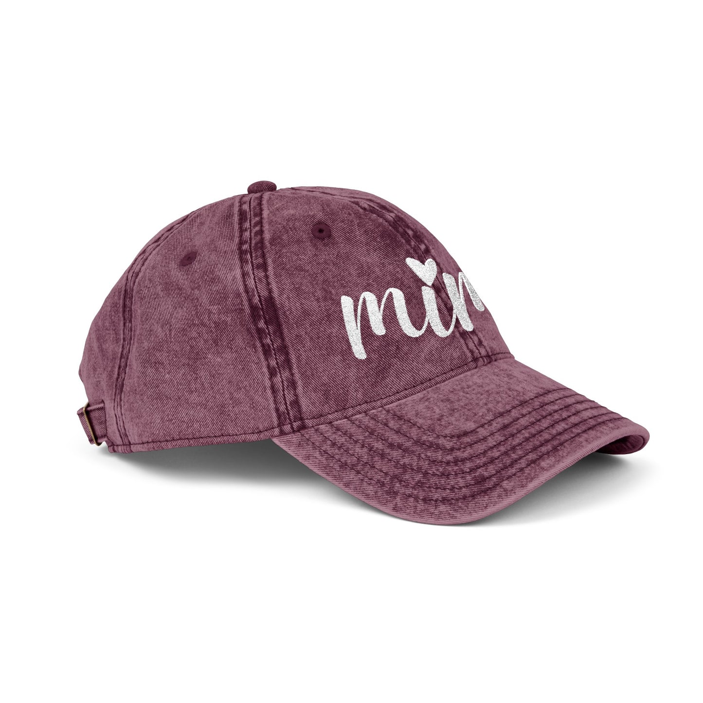 Vintage Cap (Embroidery) - Embroidered MIMI Baseball Cap for Grandmother