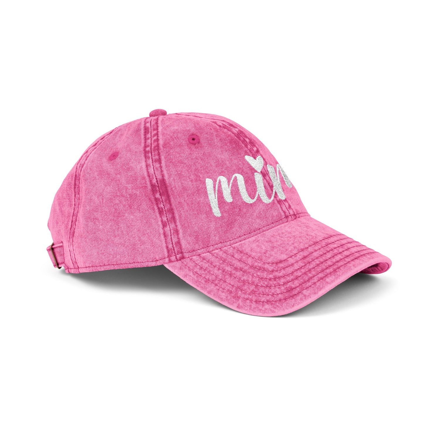 Vintage Cap (Embroidery) - Embroidered MIMI Baseball Cap for Grandmother