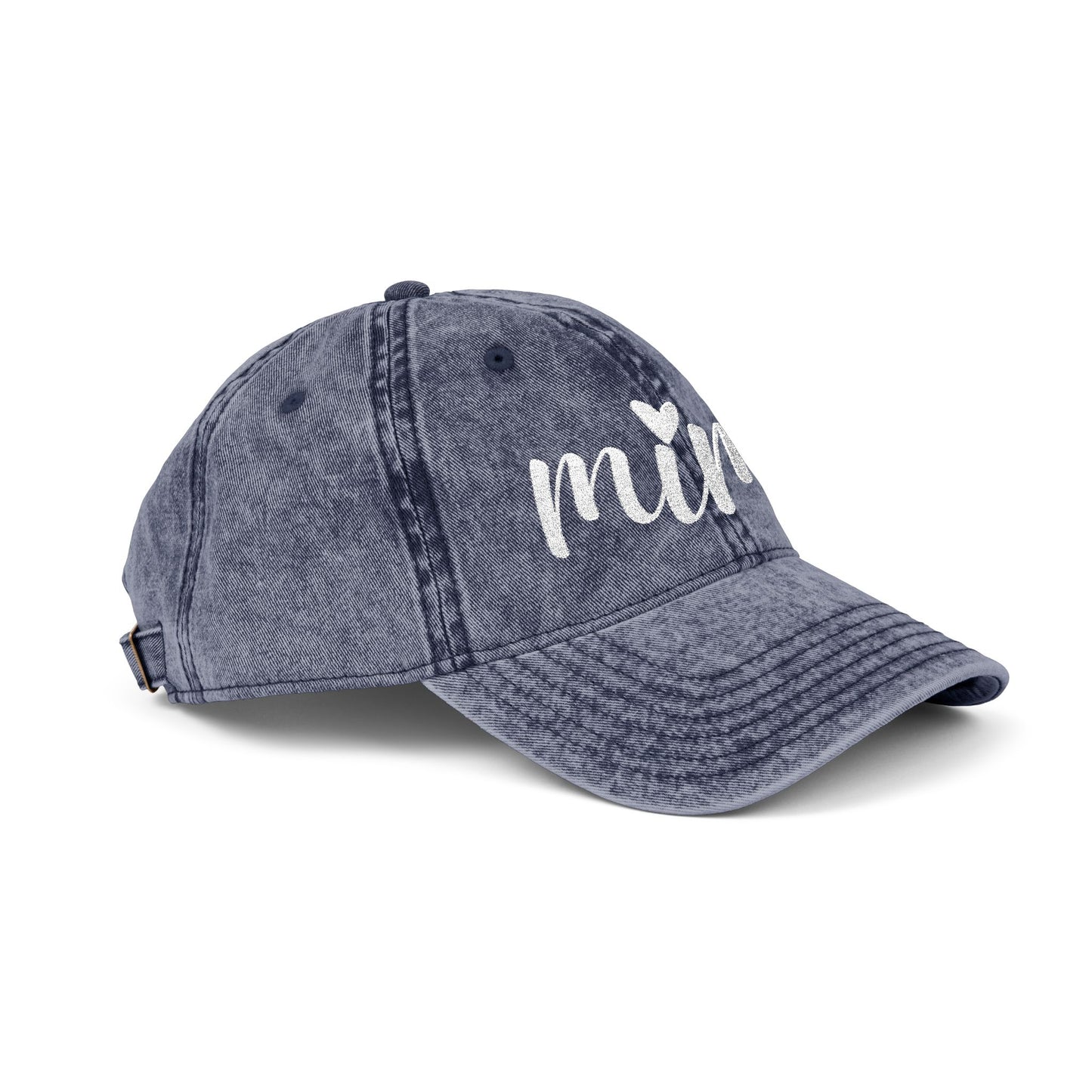 Vintage Cap (Embroidery) - Embroidered MIMI Baseball Cap for Grandmother
